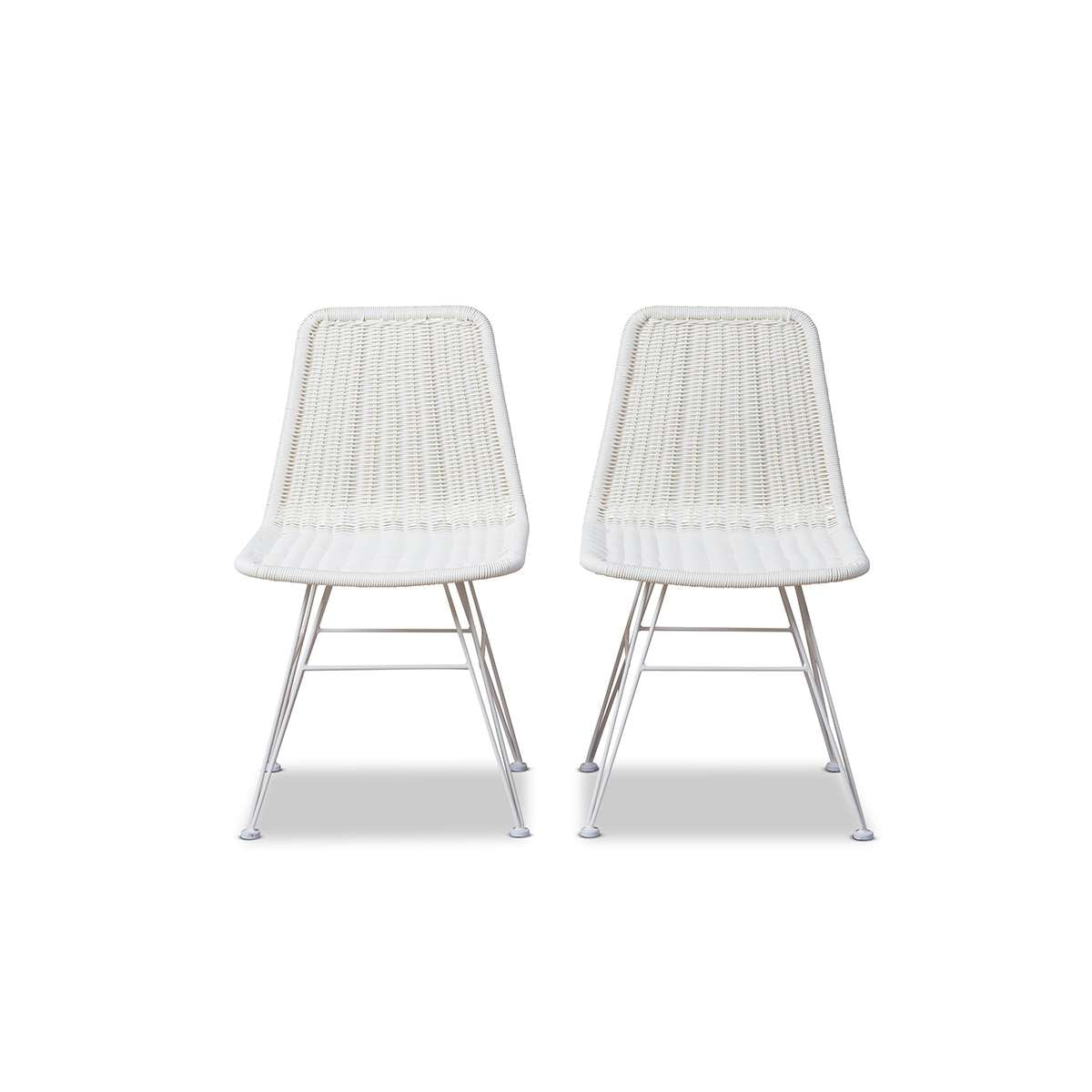 Xavier Dining Chair - Set of 2 - White