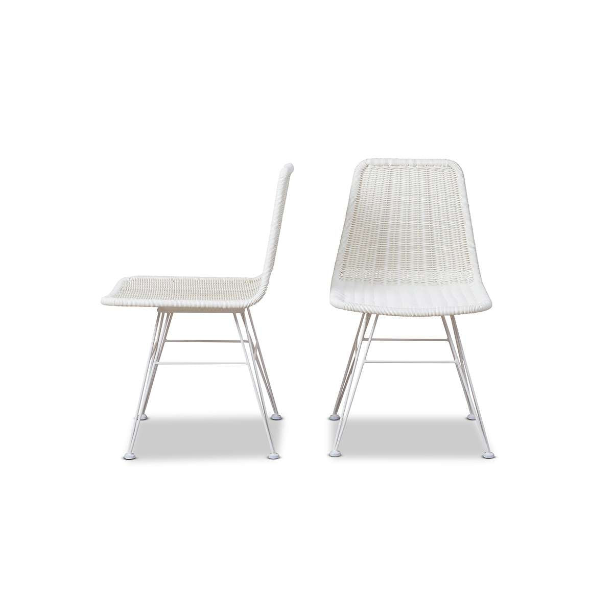 Xavier Dining Chair - Set of 2 - White