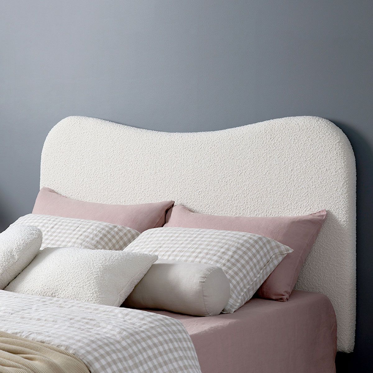 Boucle Queen Bedhead - Curve