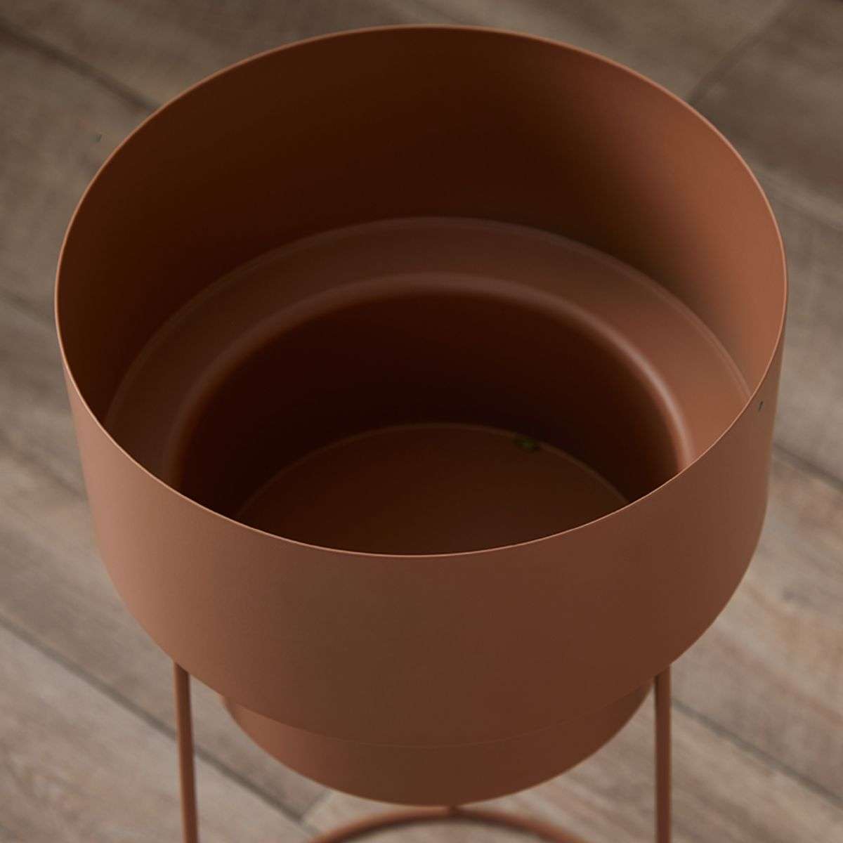 Constance Metal Plant Stand - Terracotta - Tall