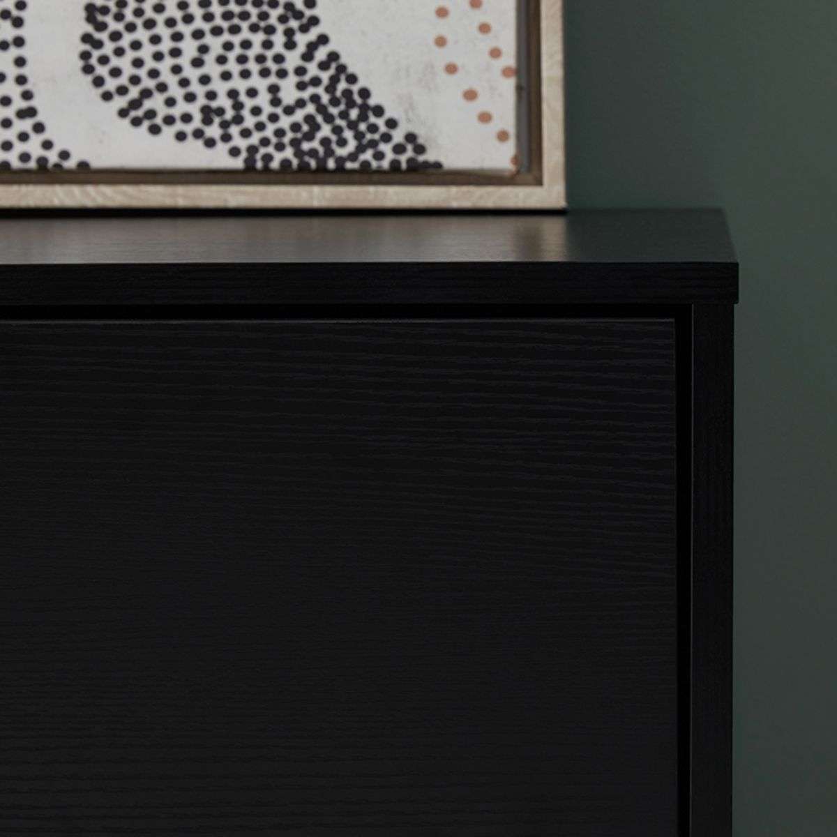 Zander Entertainment Unit - Black