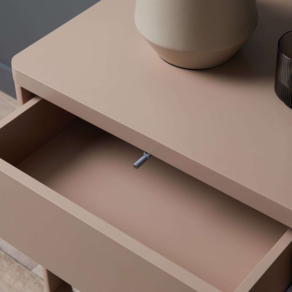 Oslo Bedside Table - Sand