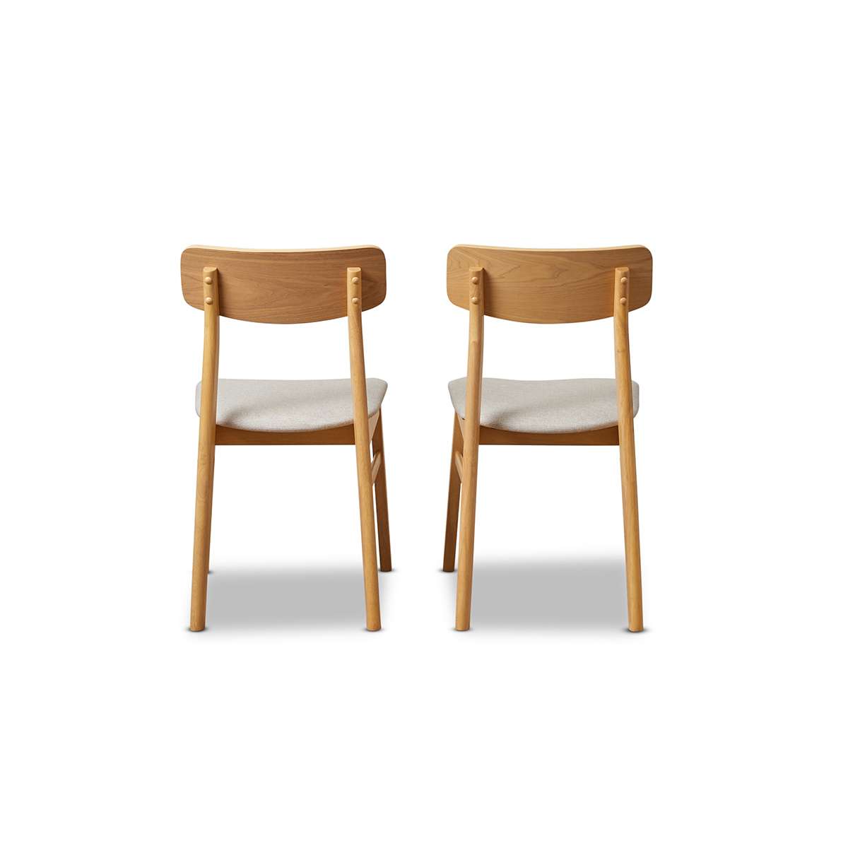 Leon Dining Chair - Set of Two - Natural