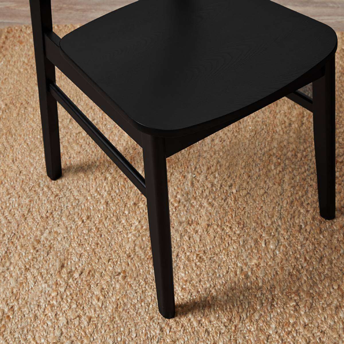 Leon Dining Chair - Set of Two - Black