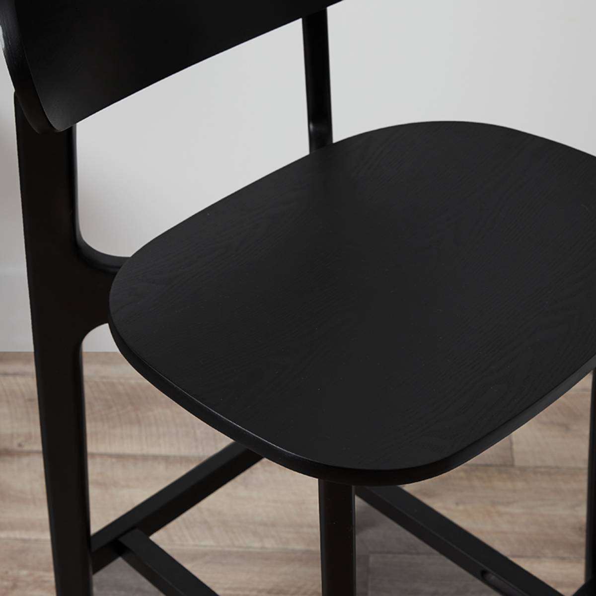 Leon Bar Stool - Black
