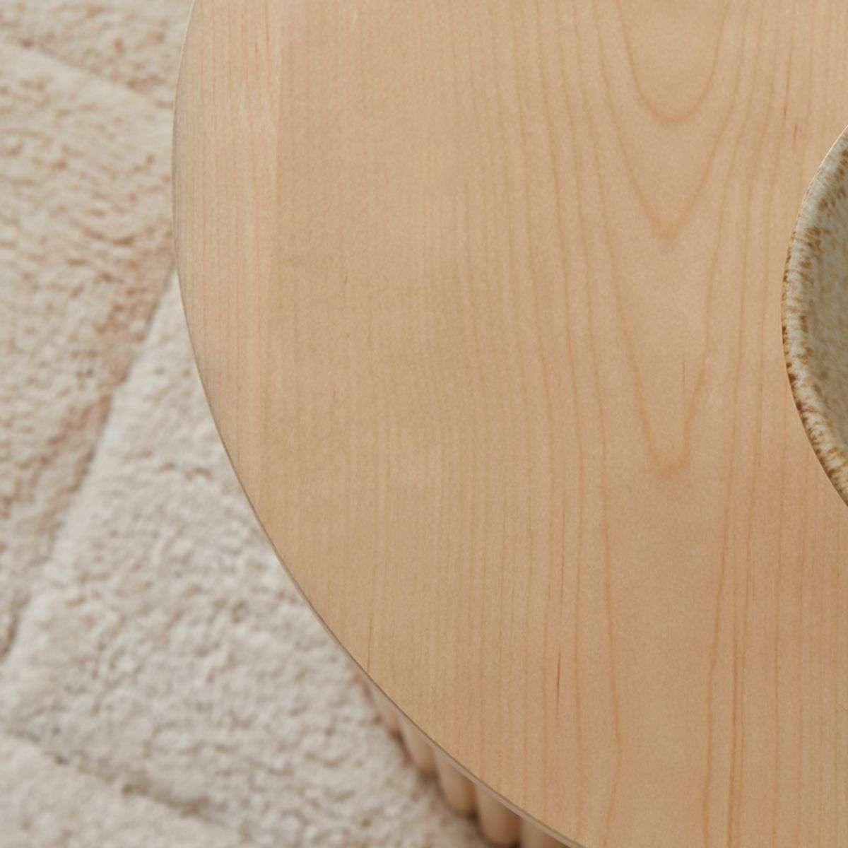 Eve Drum Side Table - Birch