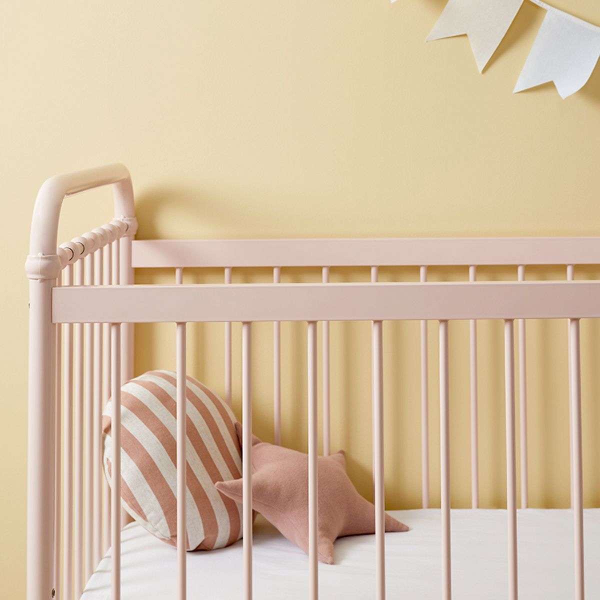 Sonata Pink 3-in-1 Cot Conversion Bundle