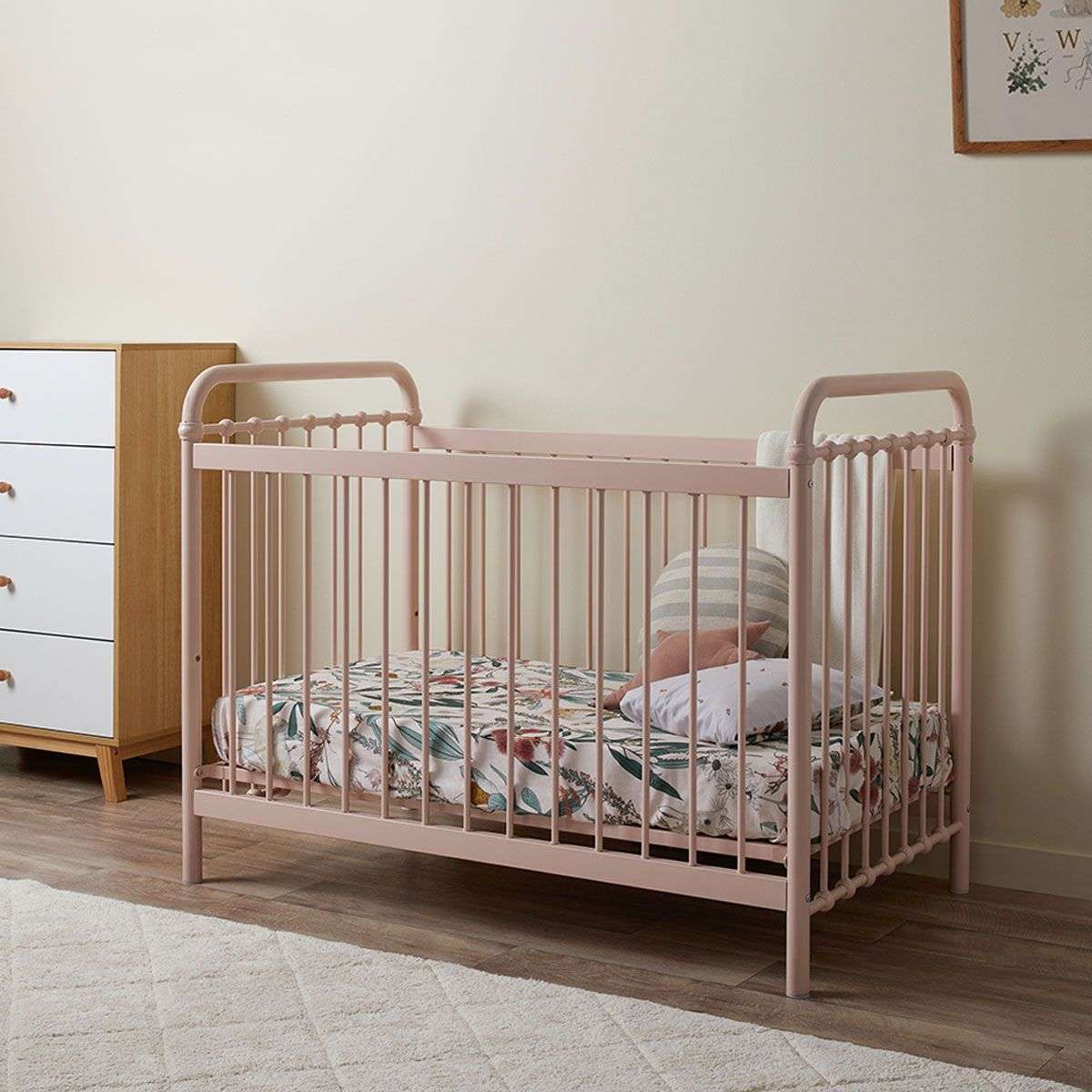 Sonata Cot - Pink