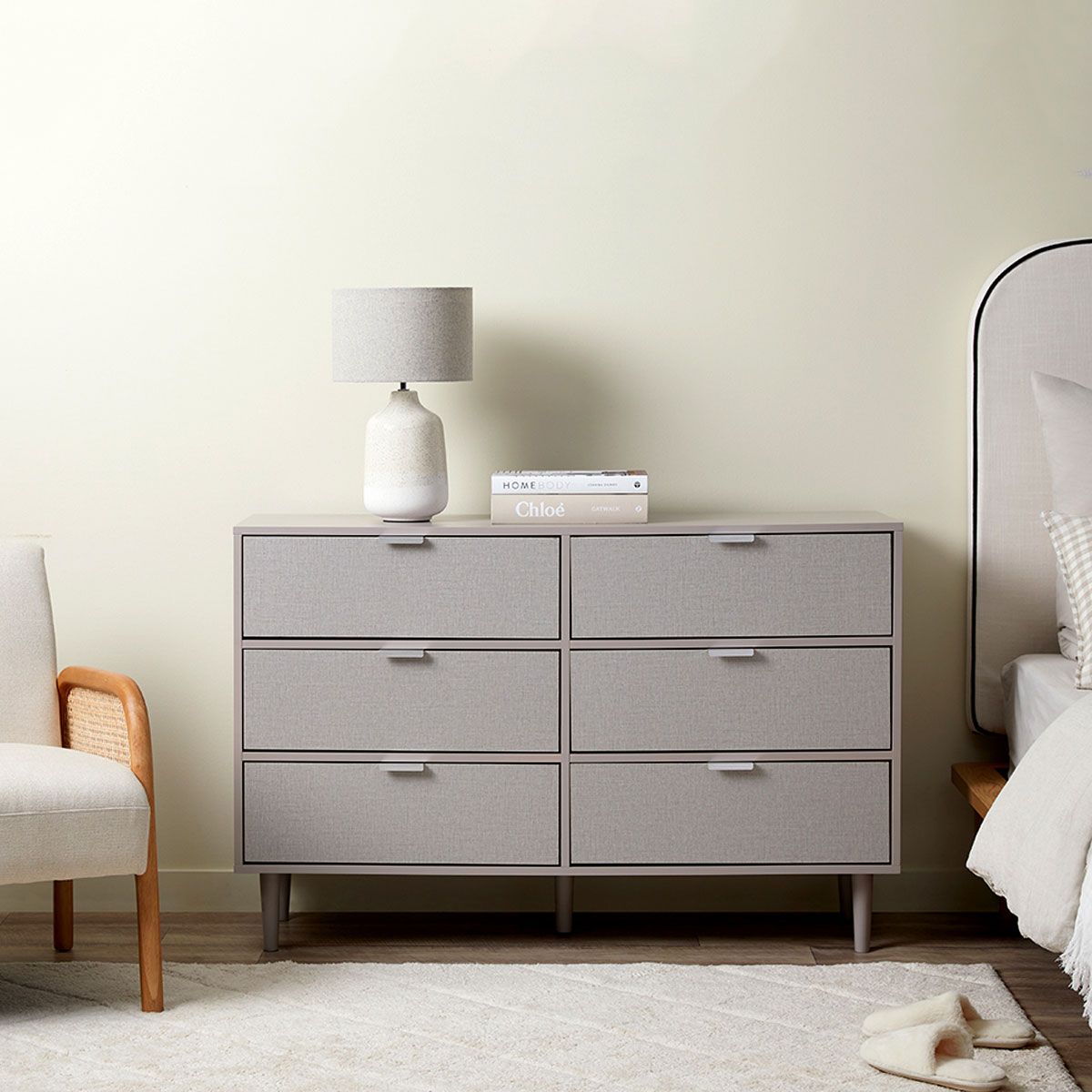 Mabel Six Drawer