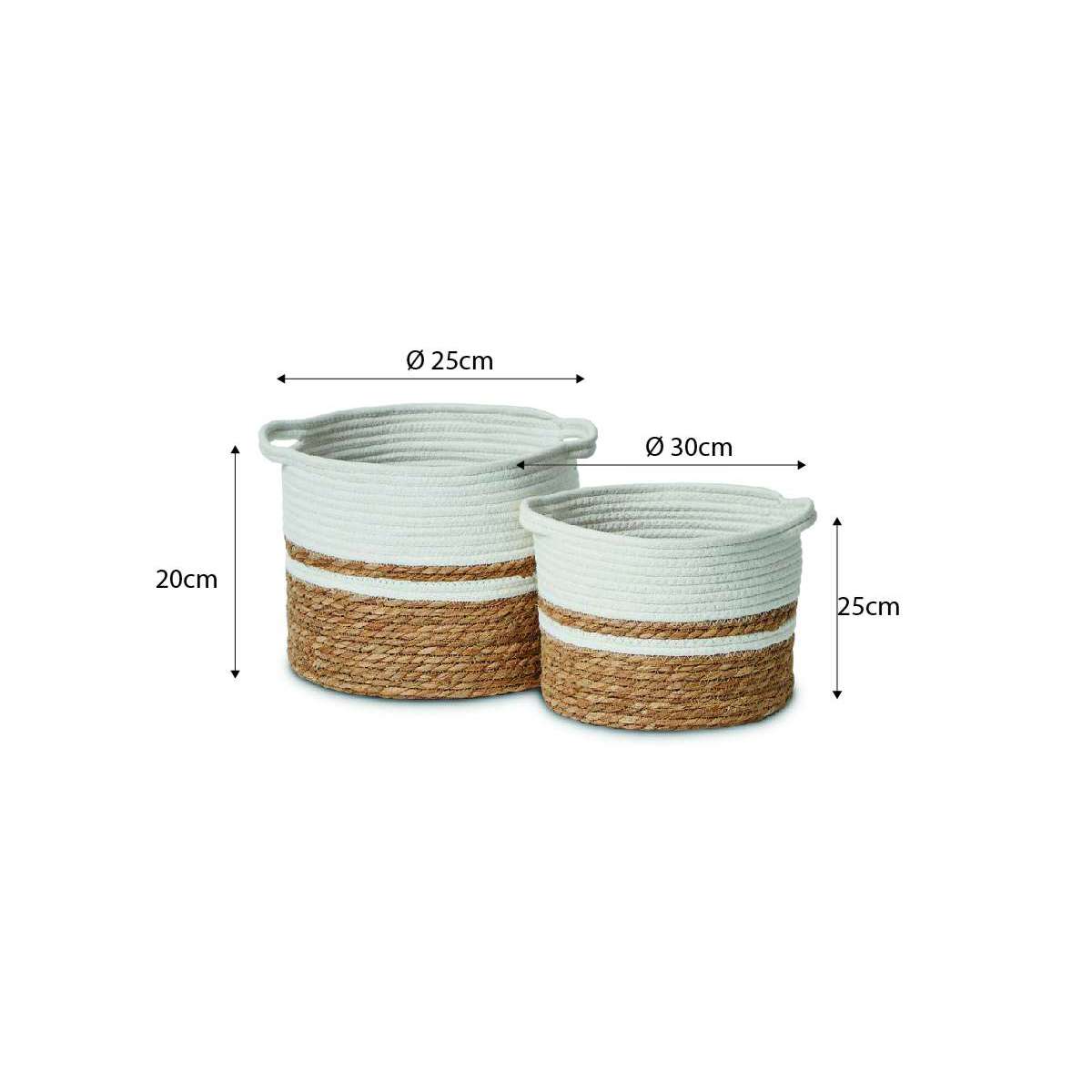Newport Baskets - Set of 2