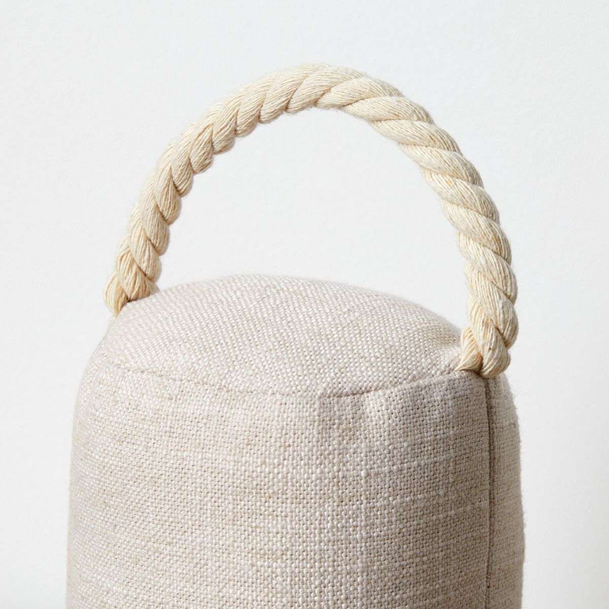 Harrison Fabric Doorstop - Natural