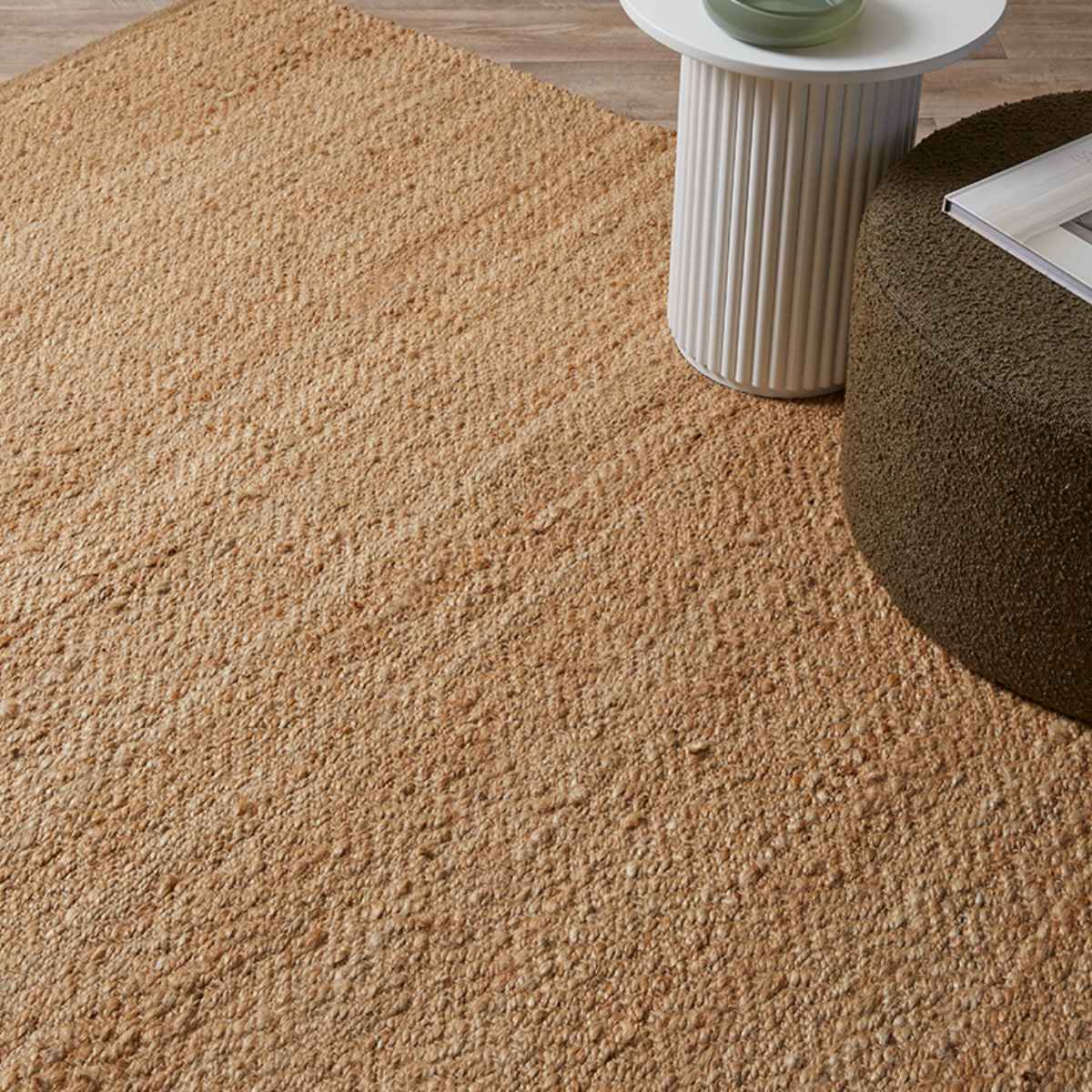 Lennox Jute Floor Rug - Large