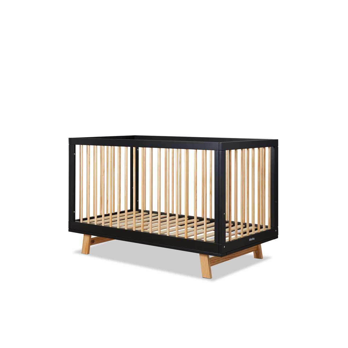 Aspen Classic Cot - Black/Natural