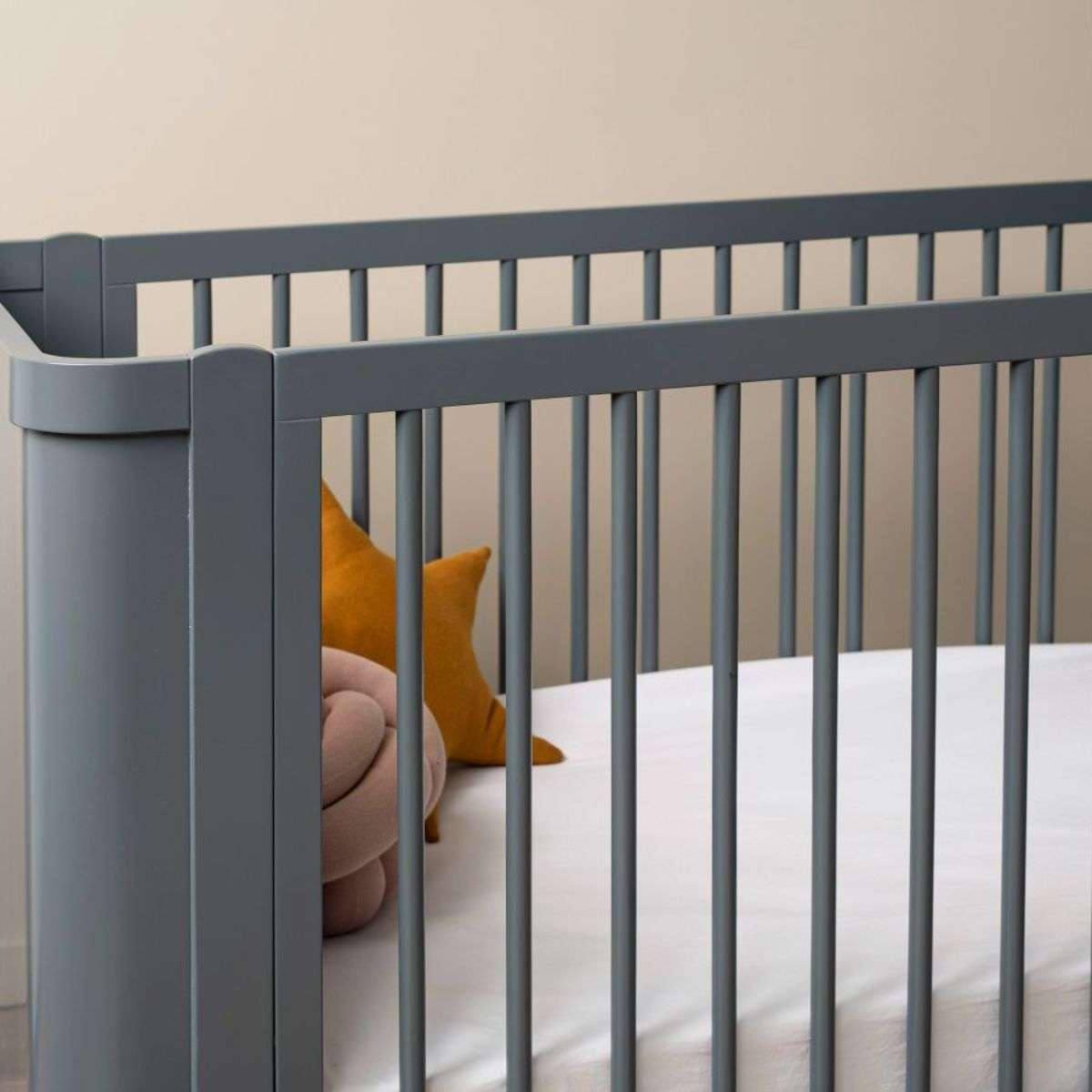 Orlando Contemporary Cot - Charcoal