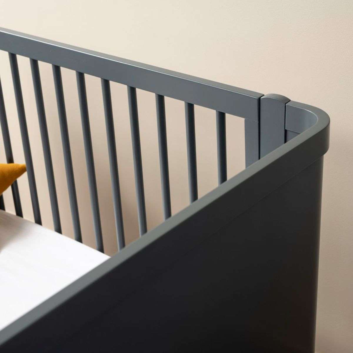 Orlando Contemporary Cot - Charcoal