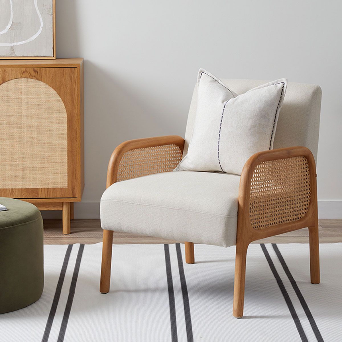 Torrance Rattan Occasional Chair