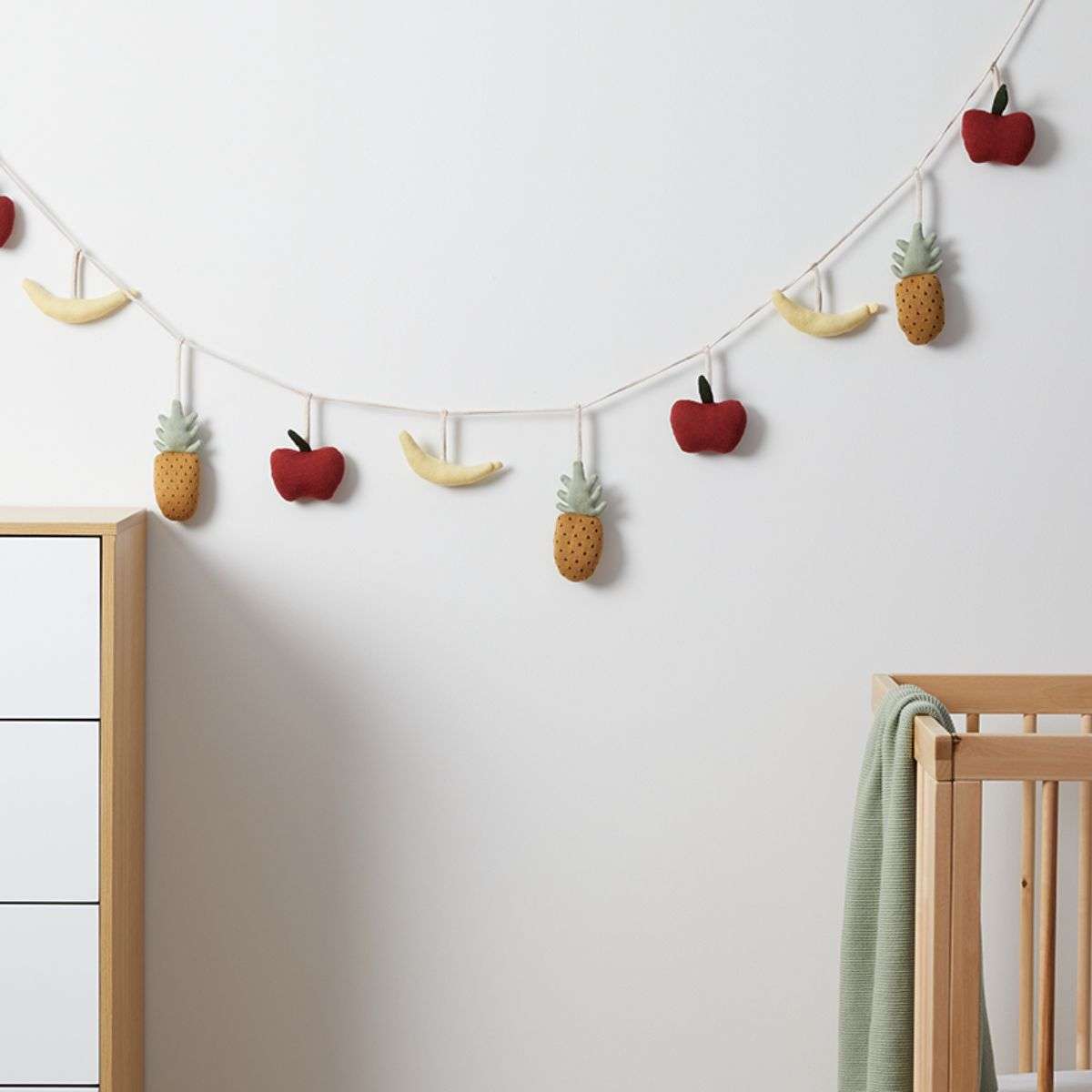 Fruit Bunting and Blanket Set