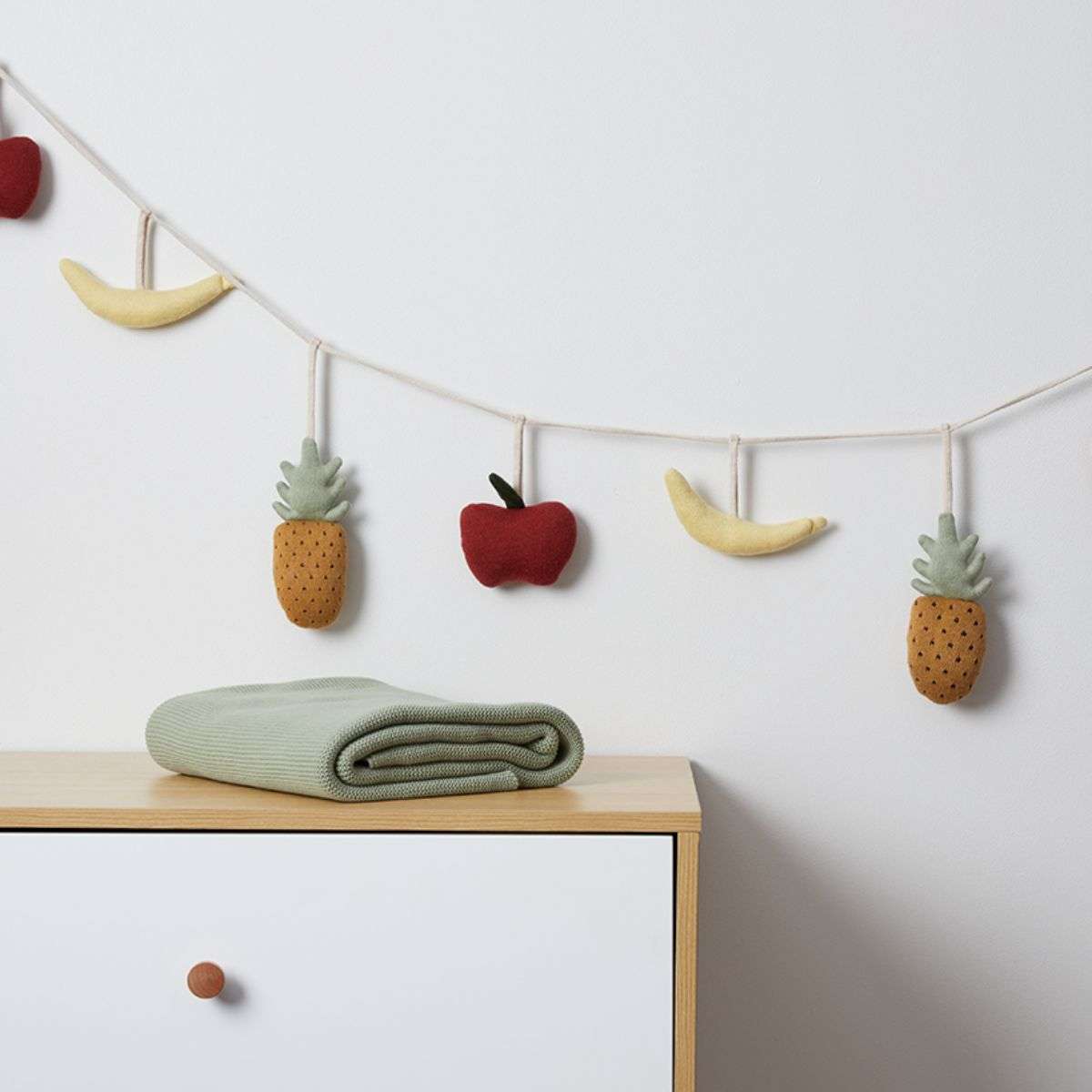 Fruit Bunting and Blanket Set