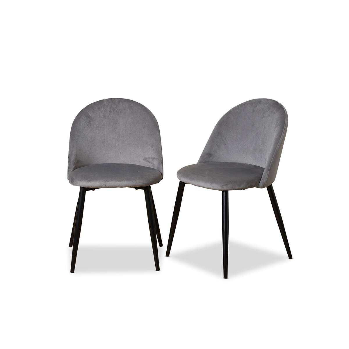 Londyn Dining Chairs - Set of 2 - Grey