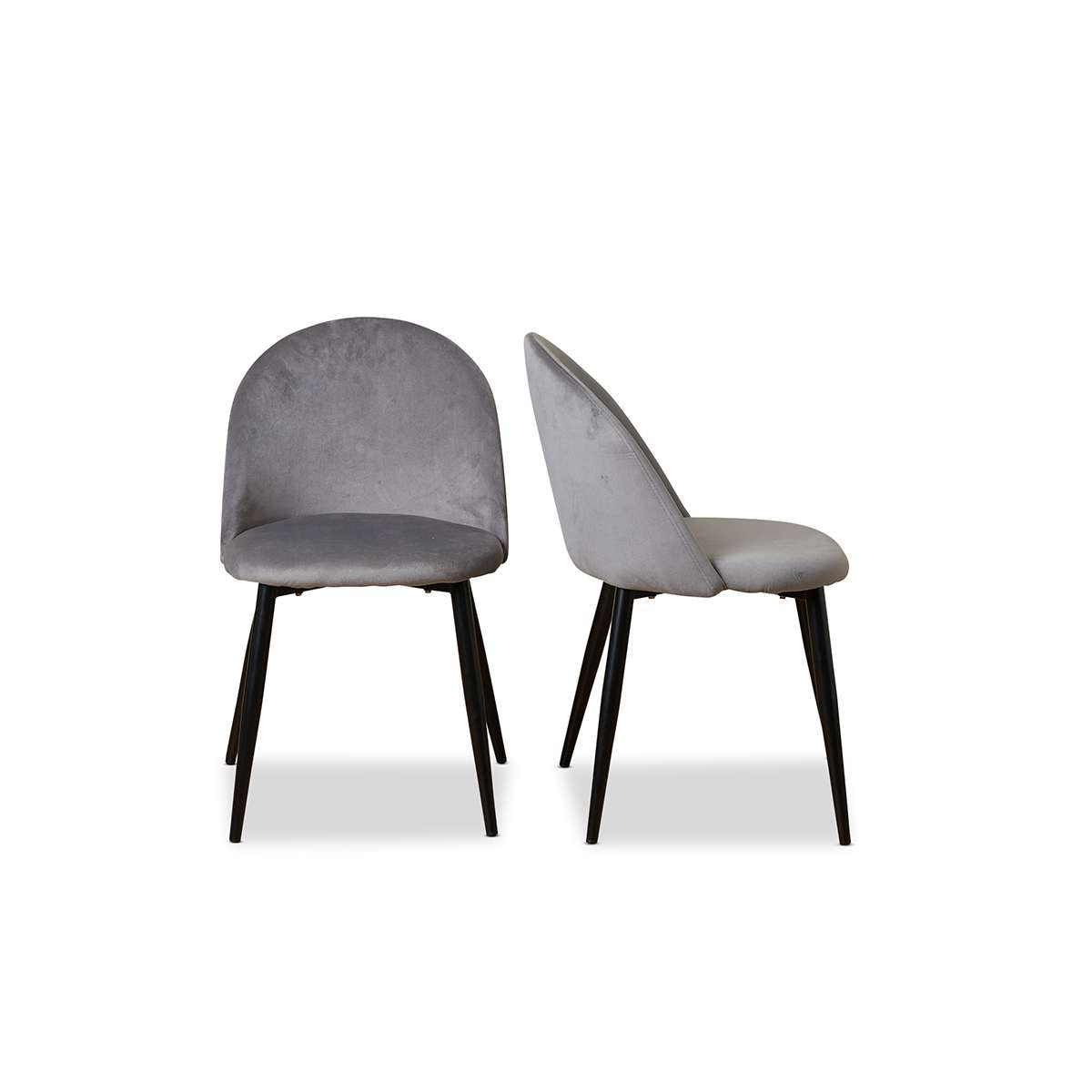 Londyn Dining Chairs - Set of 2 - Grey