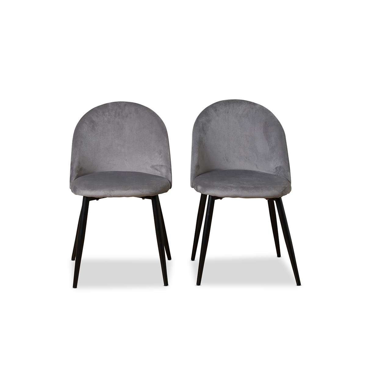 Londyn Dining Chairs - Set of 2 - Grey