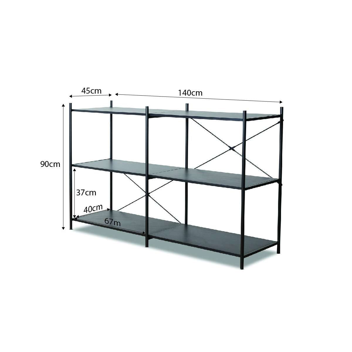 Bentley Low Shelf