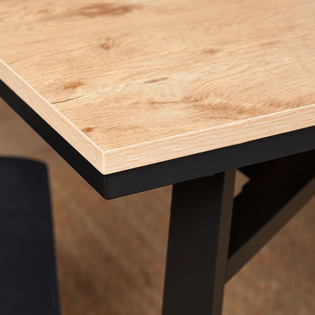 Reese 6 Seater Dining Table - Black