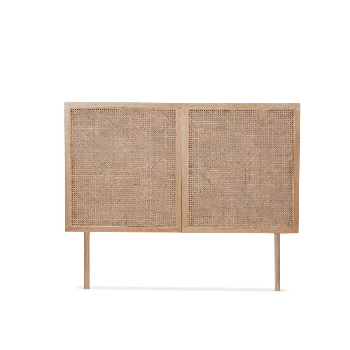 Dillon Rattan Queen Bedhead - Natural
