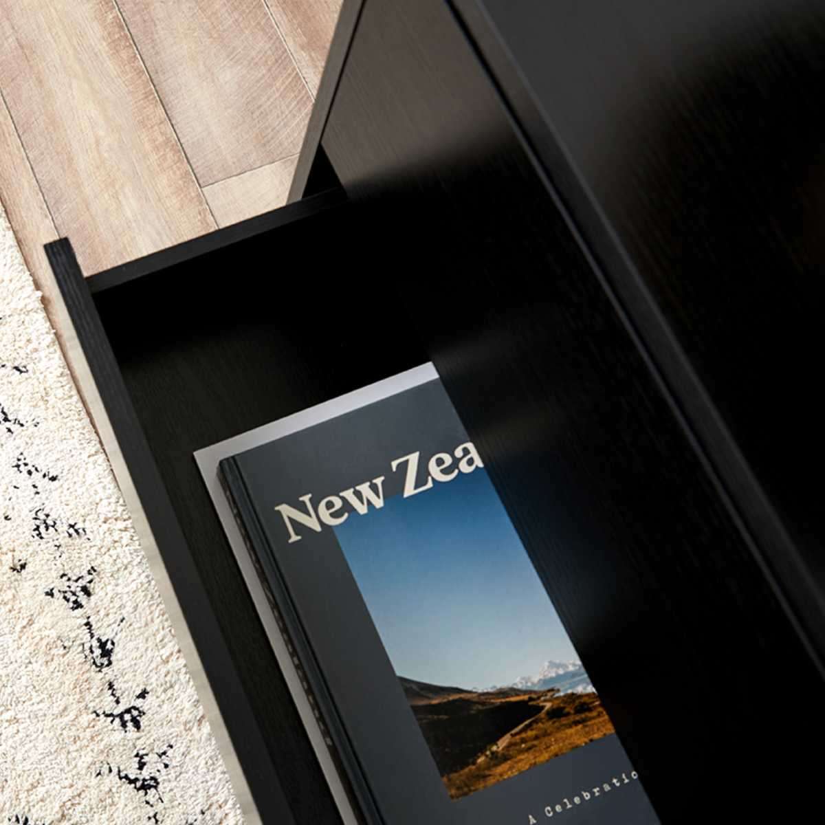 Zander Six Drawer - Black