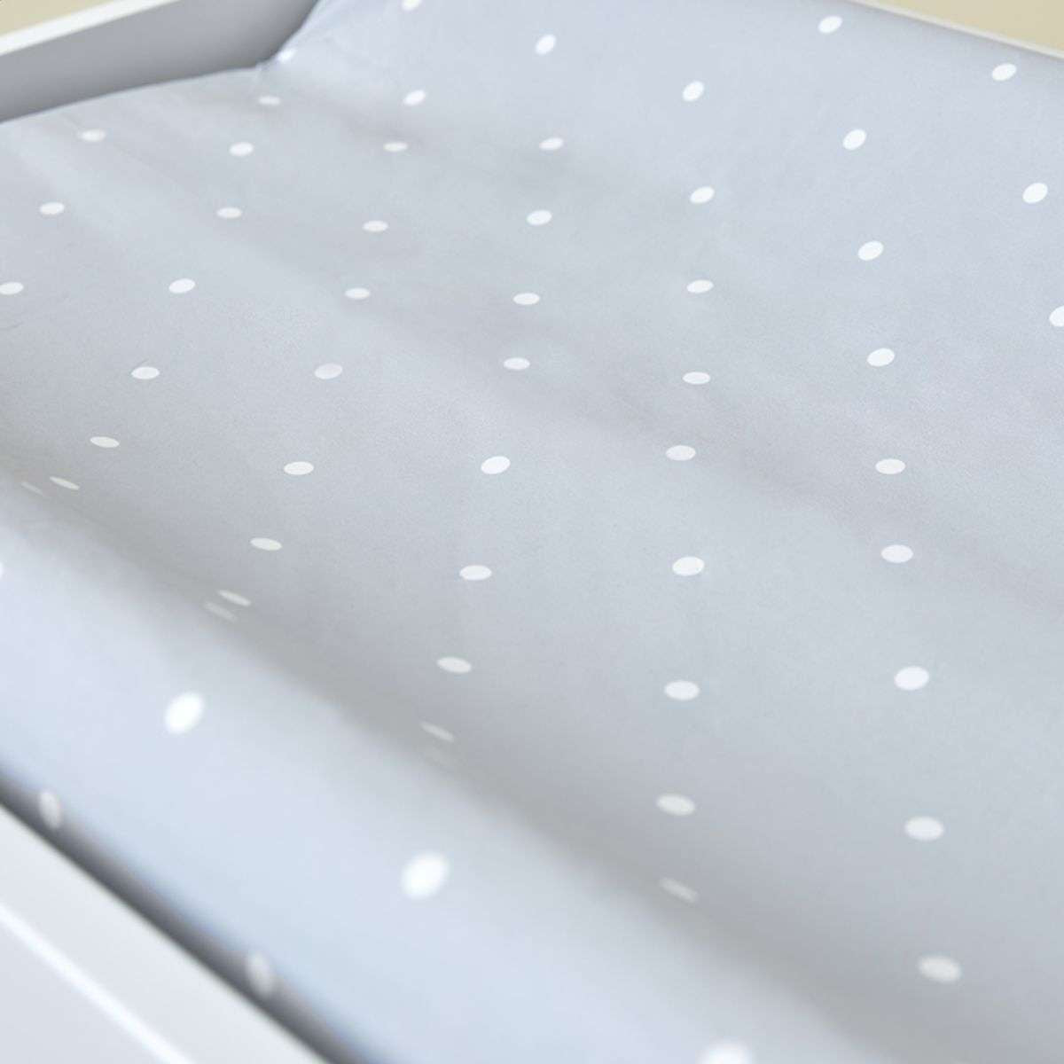 Mocka Change Mat Cover - Grey Spot