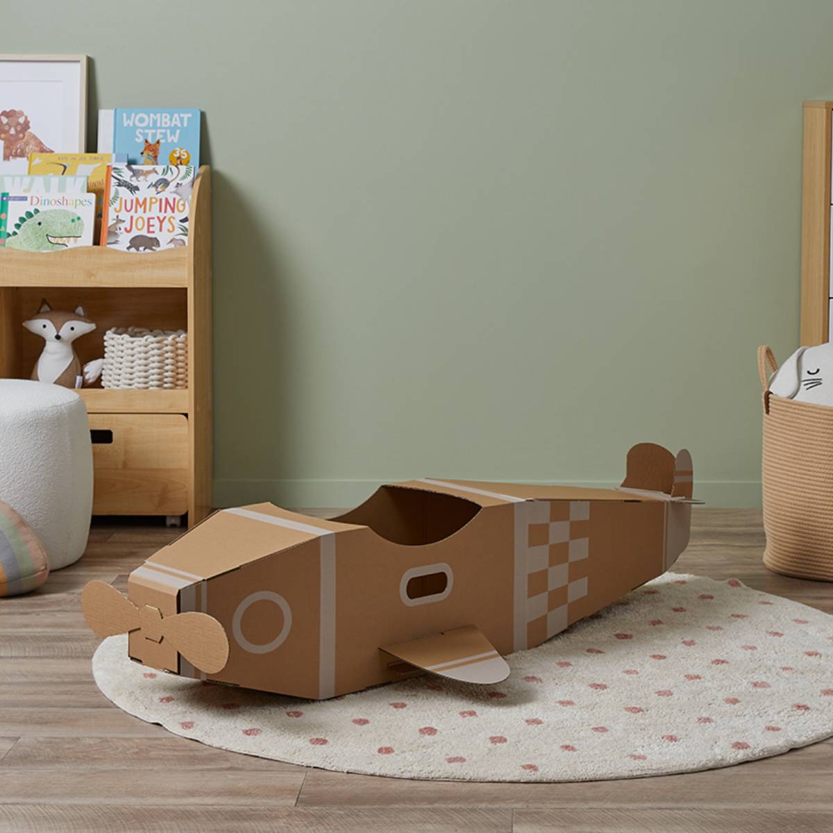 Cardboard Art Plane