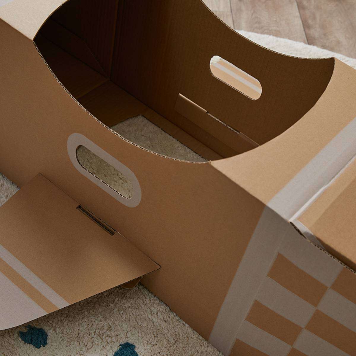 Cardboard Art Plane