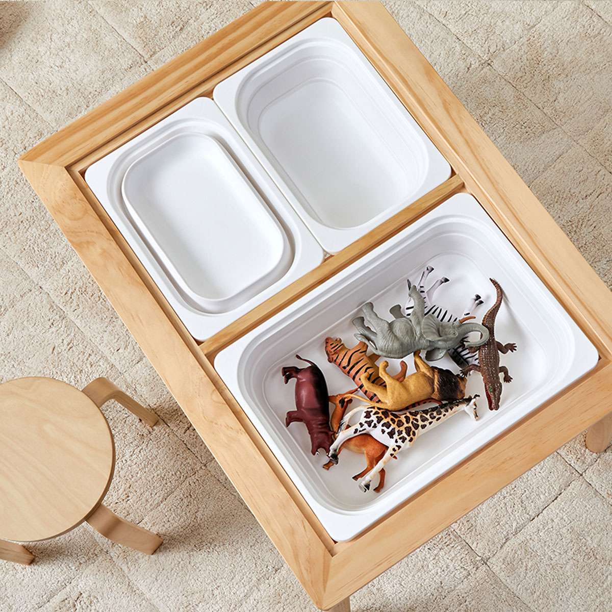 Cube 3 in 1 Sensory Play Table - Bundles