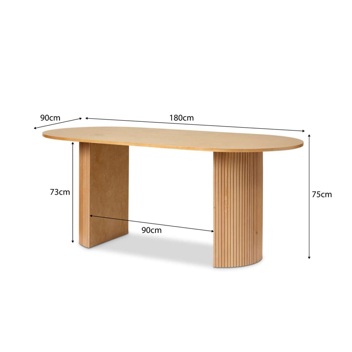 Eve Birch Avila Black Six Seater Dining Set
