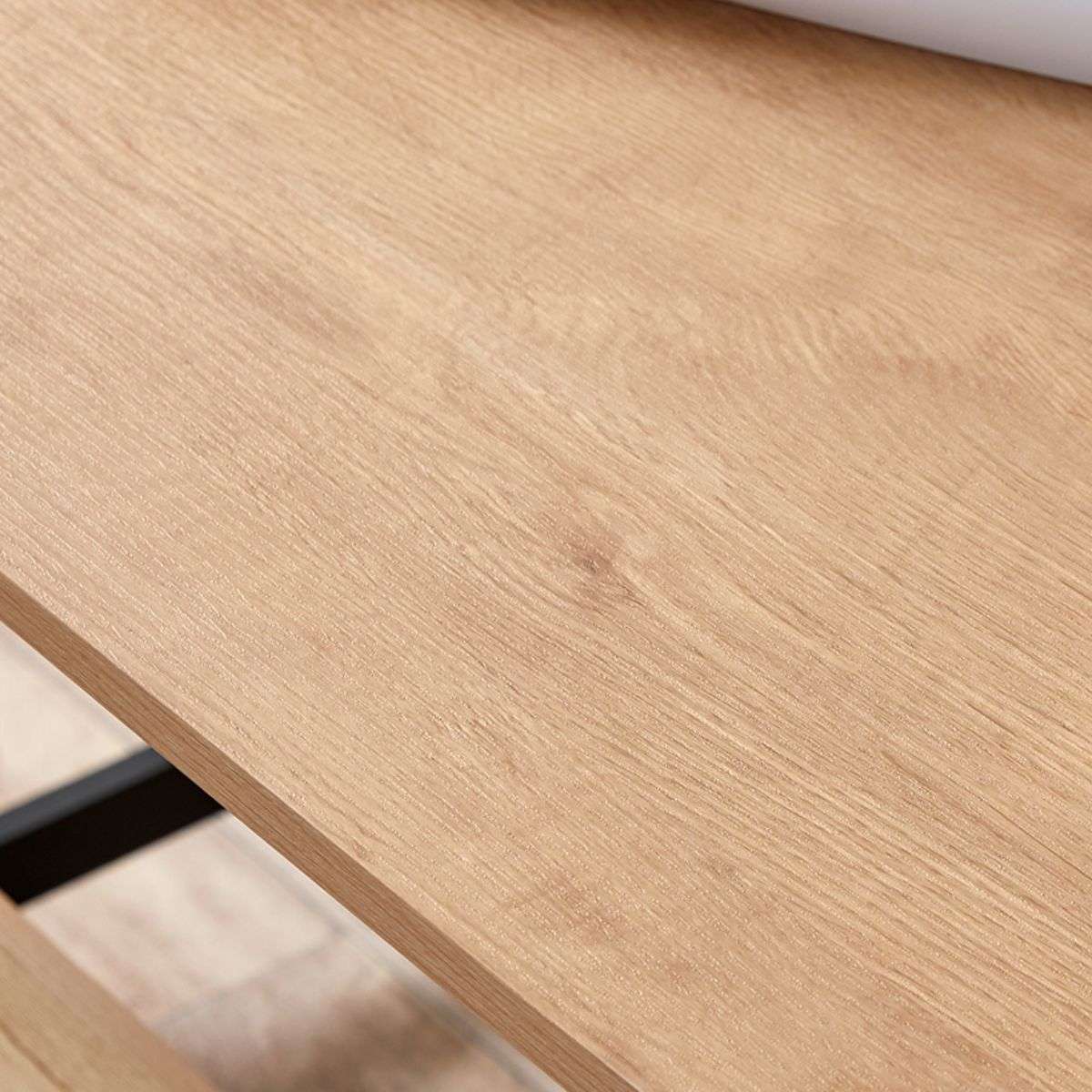 Brixton Trestle Desk - Black