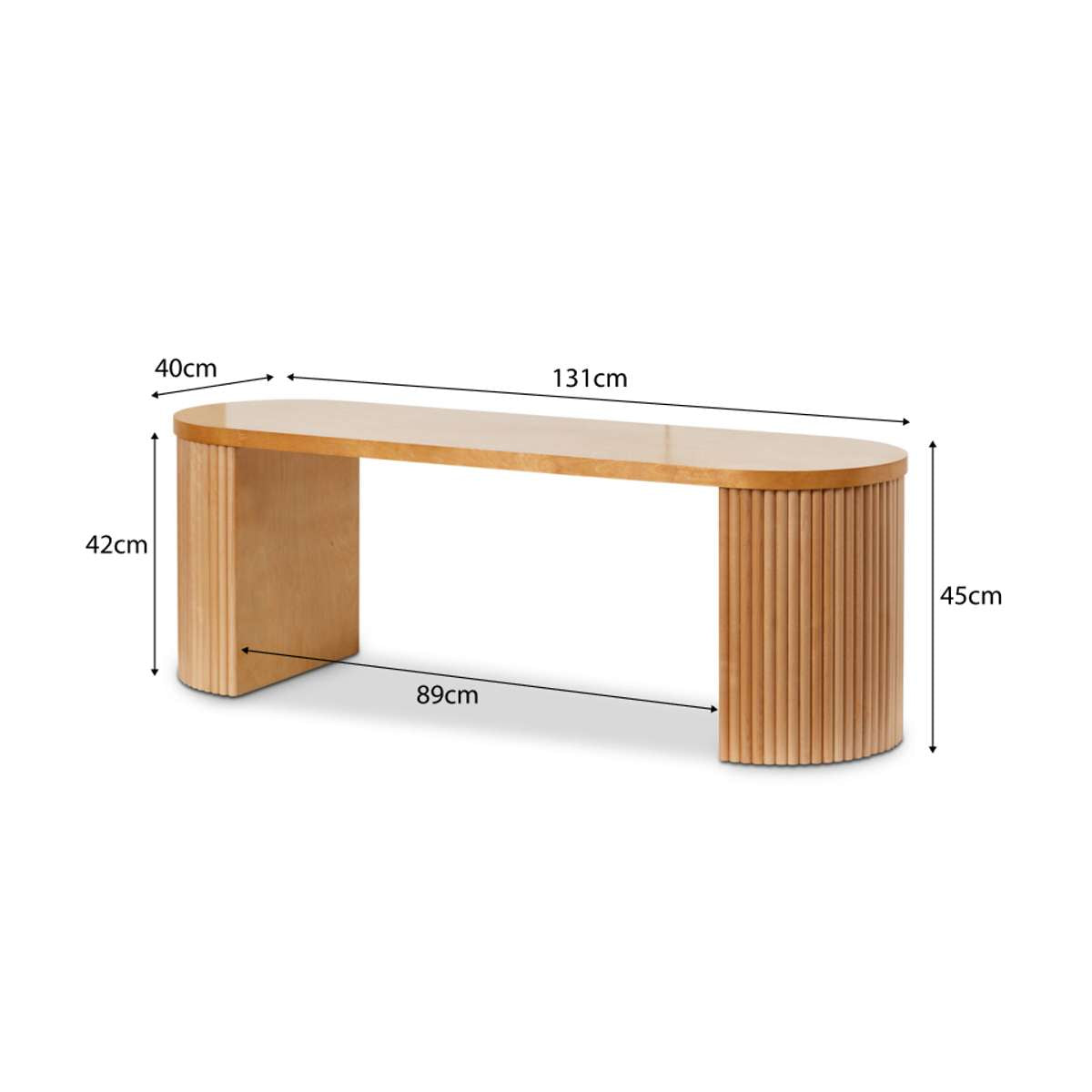Eve Bench Seat - Birch