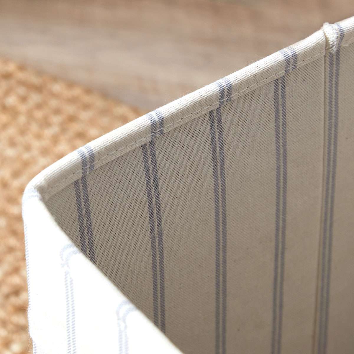 Byron Stripe Cube Basket