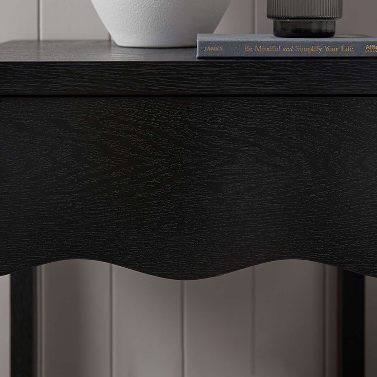 Malena Bedside Table - Black