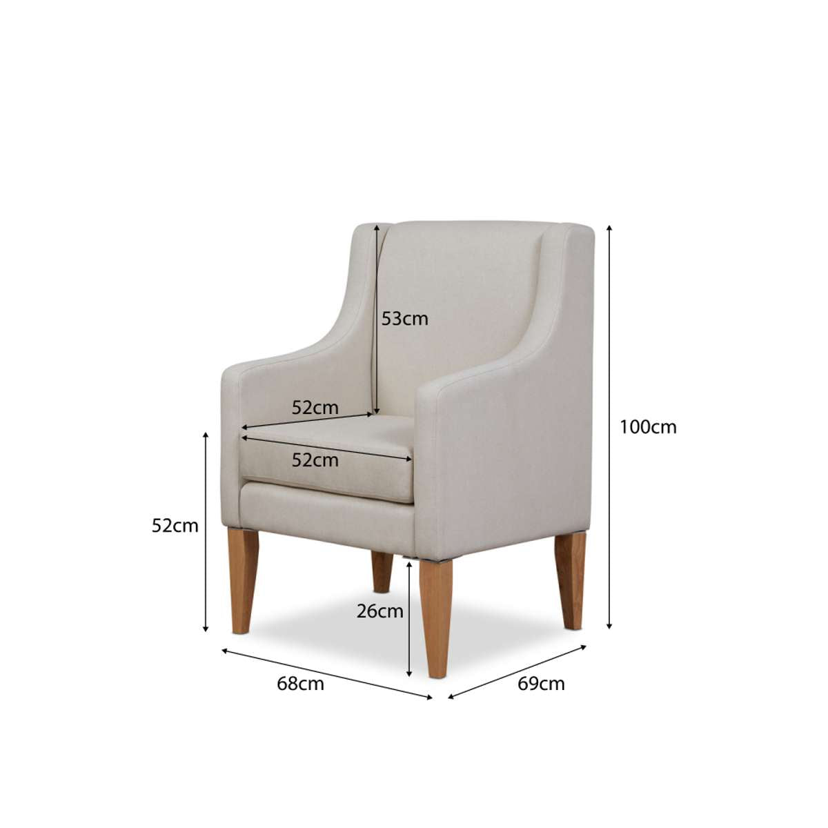 Hamptons Occasional Chair