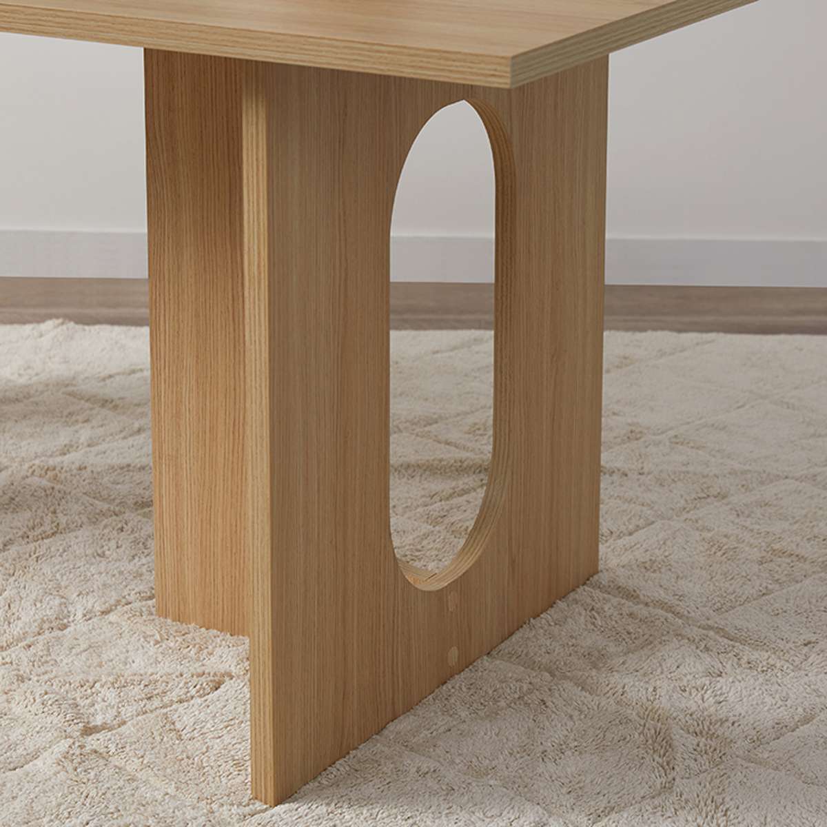 Ora Six Seater Rectangle Dining Table