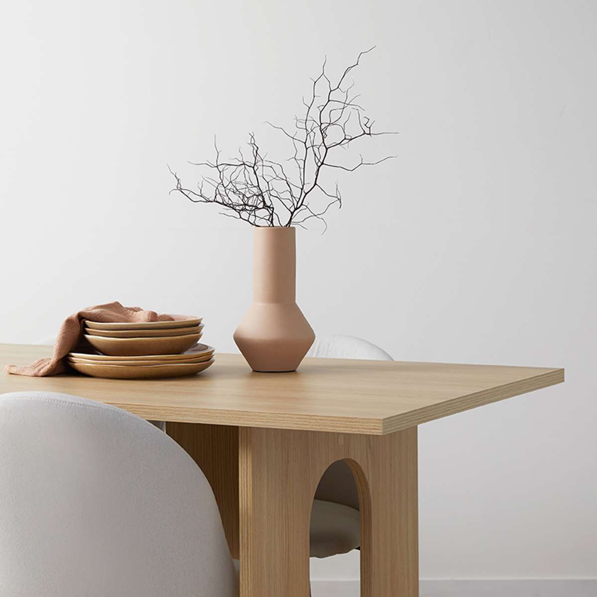 Ora Six Seater Rectangle Dining Table