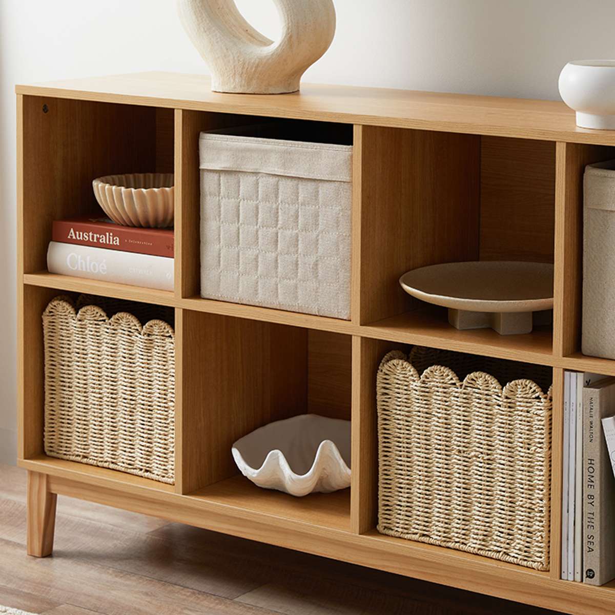 Watson 8 Cube Storage Unit - Natural