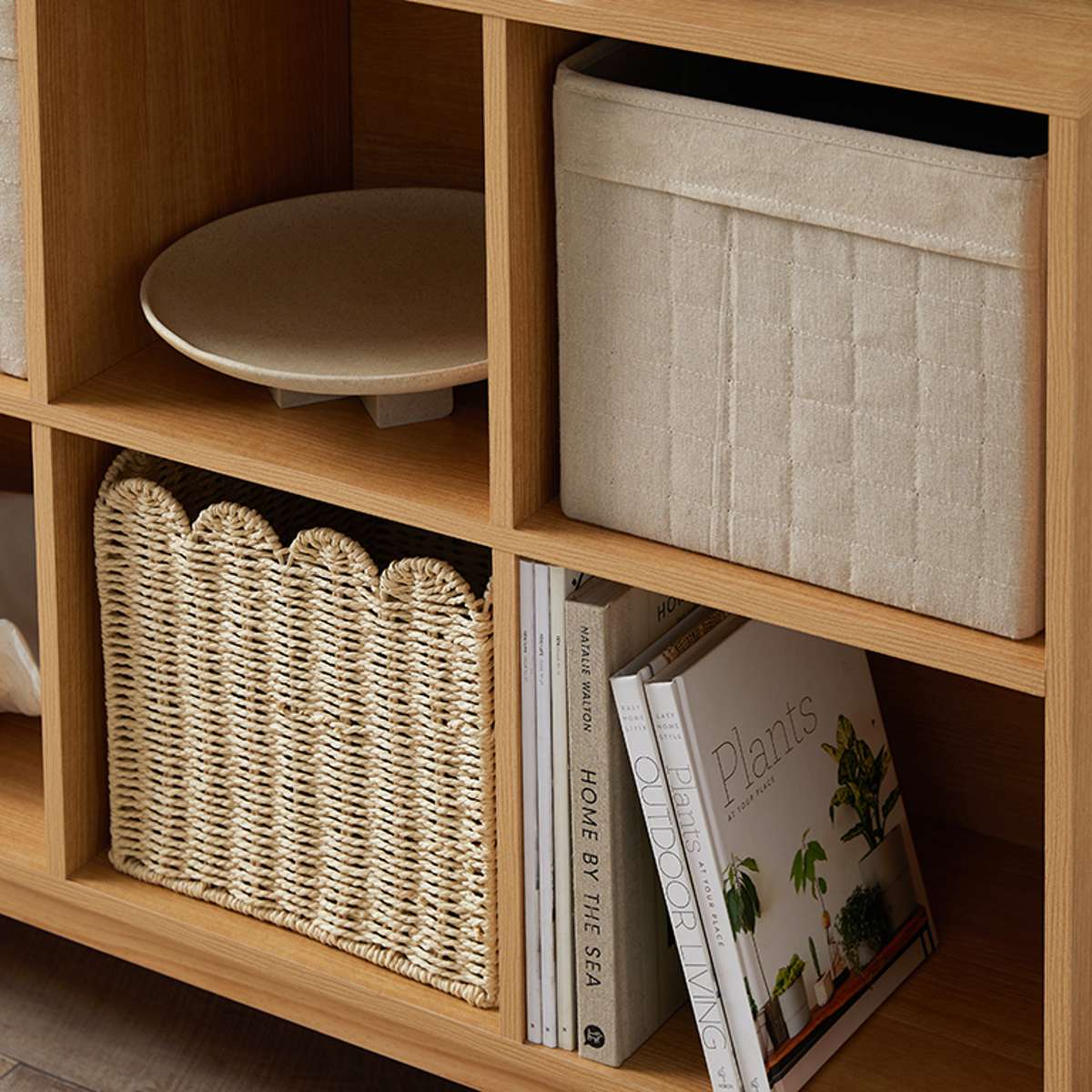 Scalloped Cube Basket