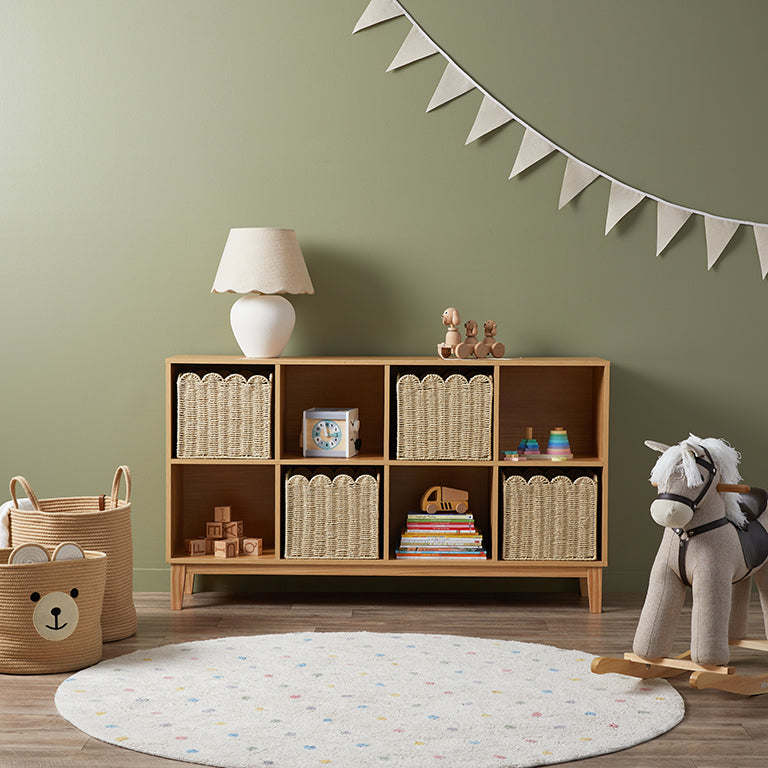 Watson 8 Cube Storage Unit - Natural