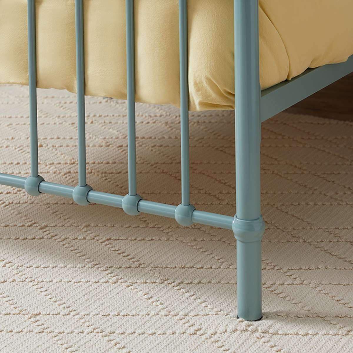 Sonata Bed - Single - Sage Green