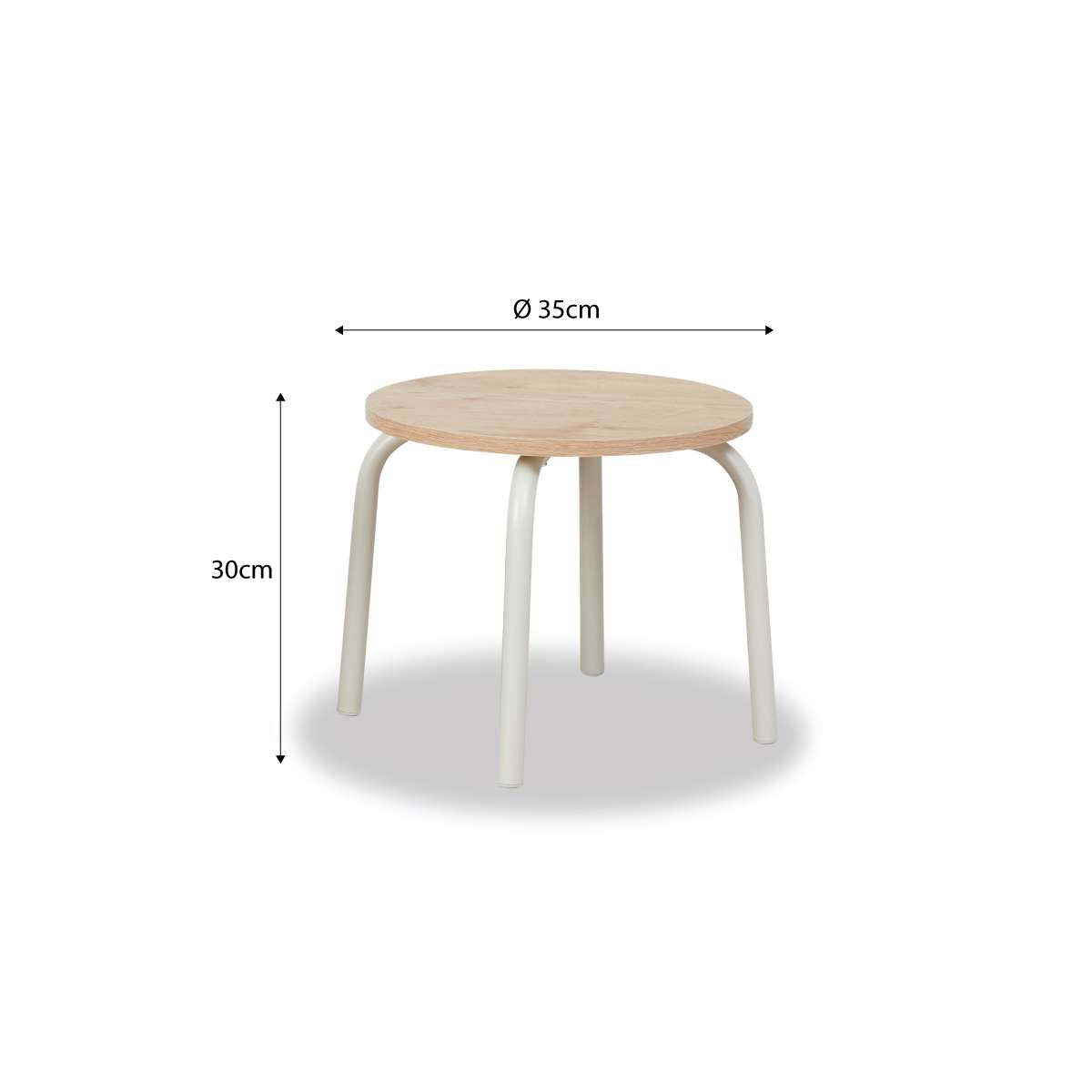 Mini Brixton Cream Two Seater Set