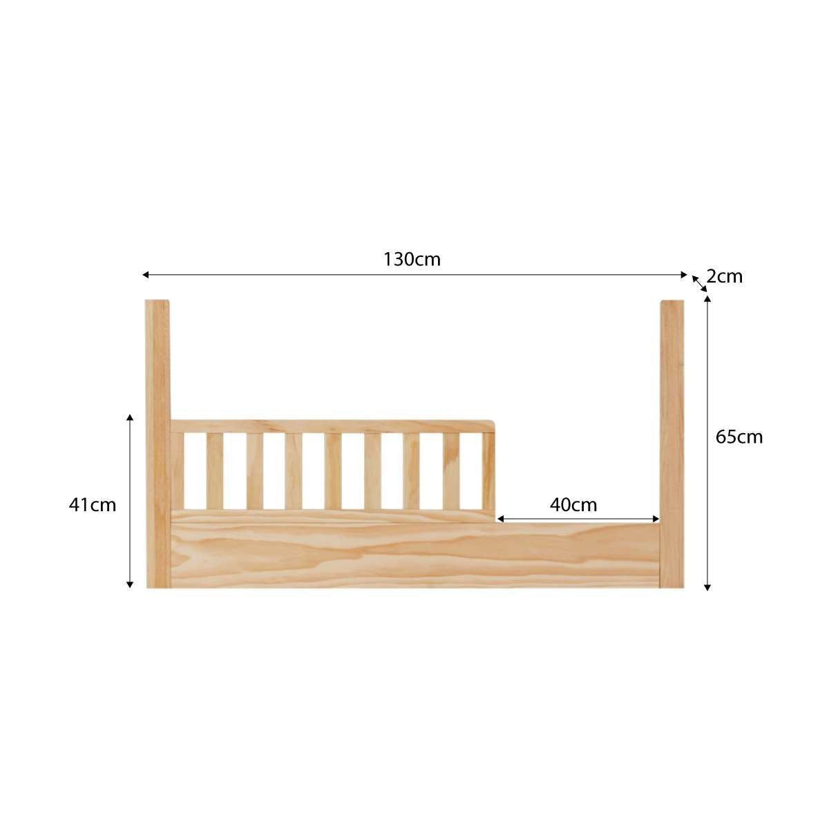 Blake Natural Five Piece Nursery Set