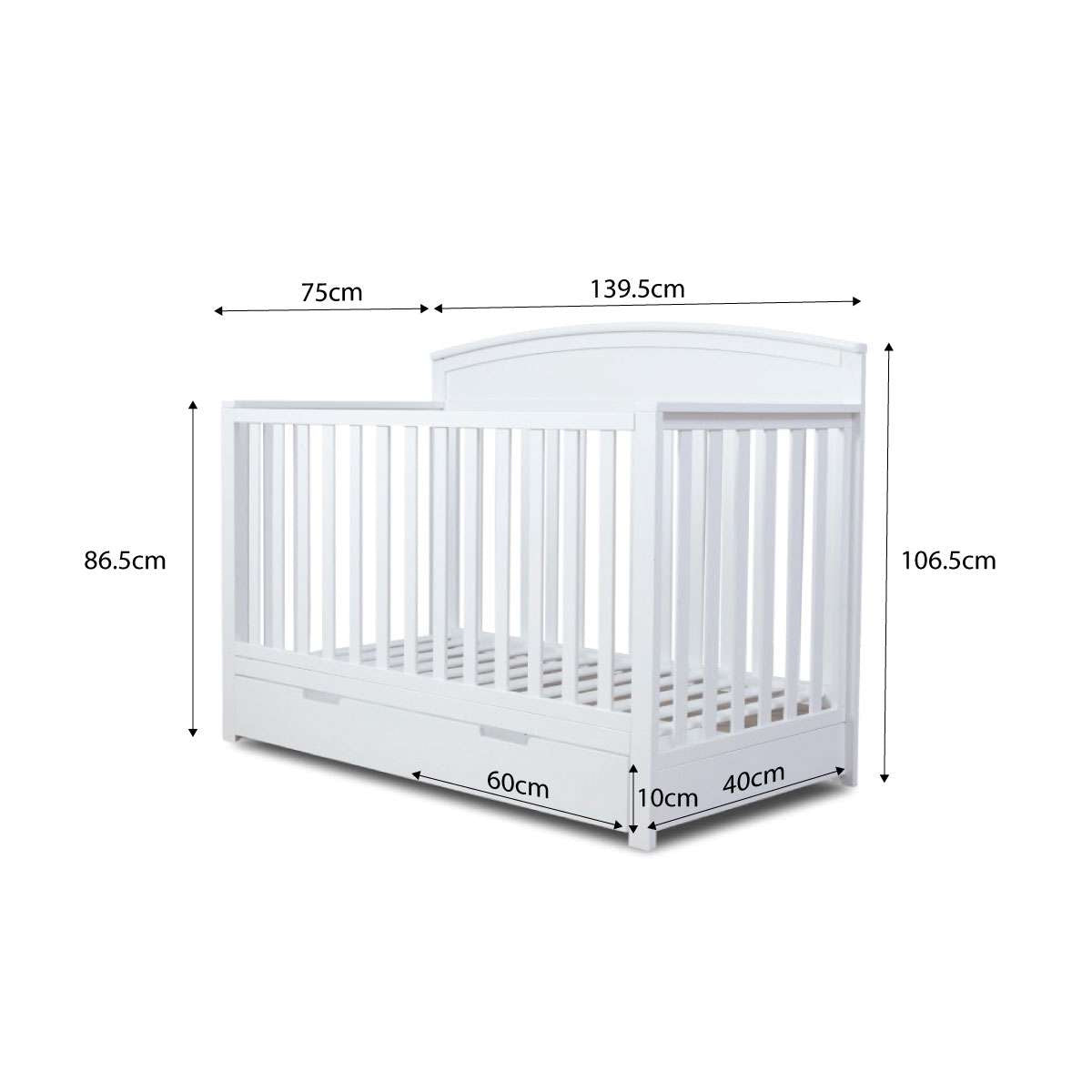 Harbor Four Piece Nursery Furniture Set