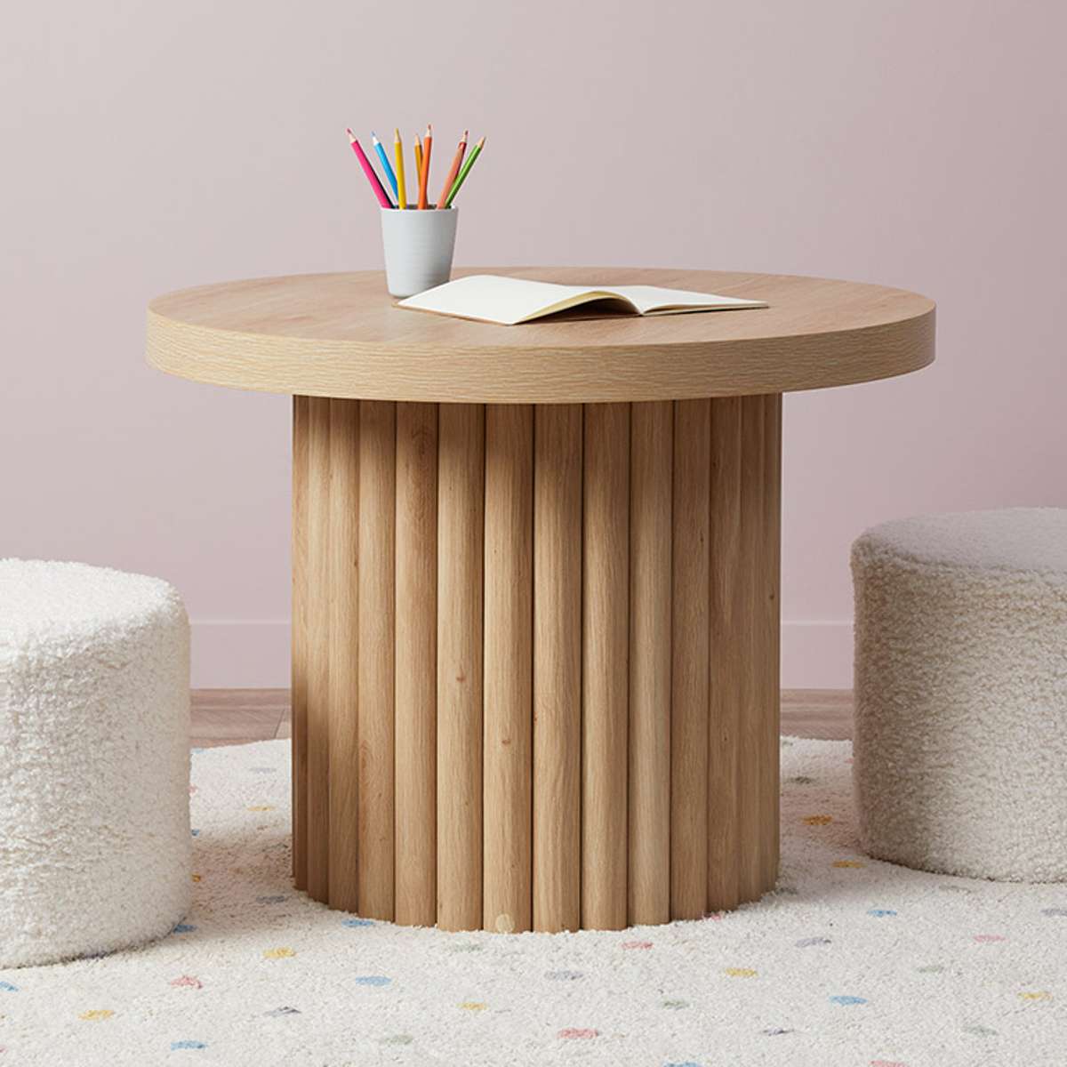 Mini Roo + Mini Moo Beige Two Seater Set