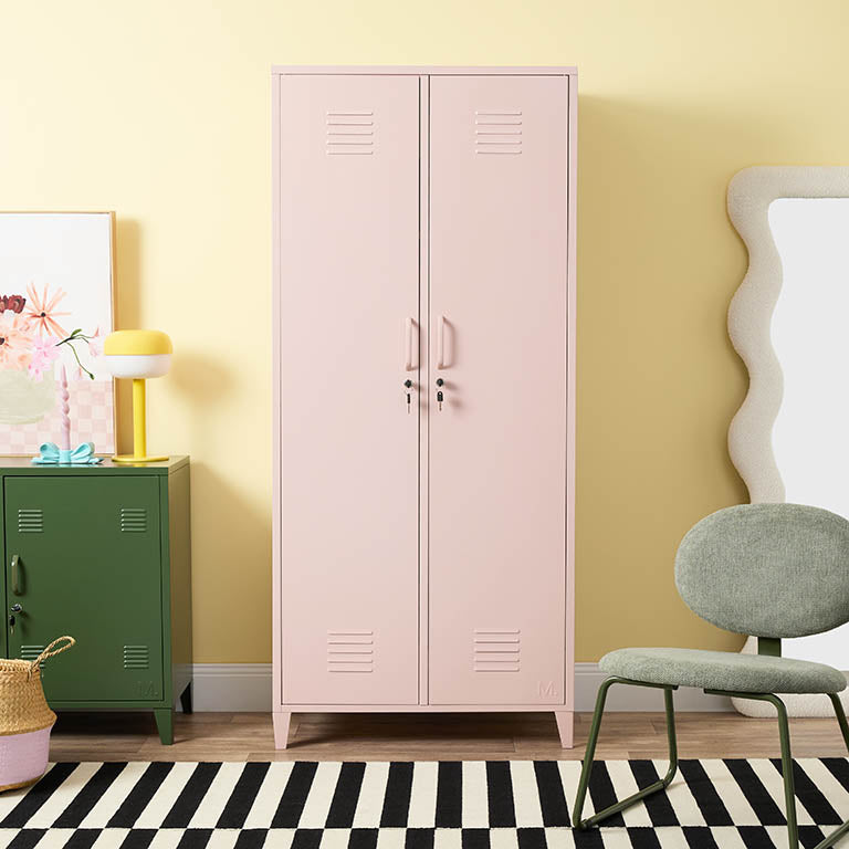 Mocka Original Locker Wardrobe - Pink